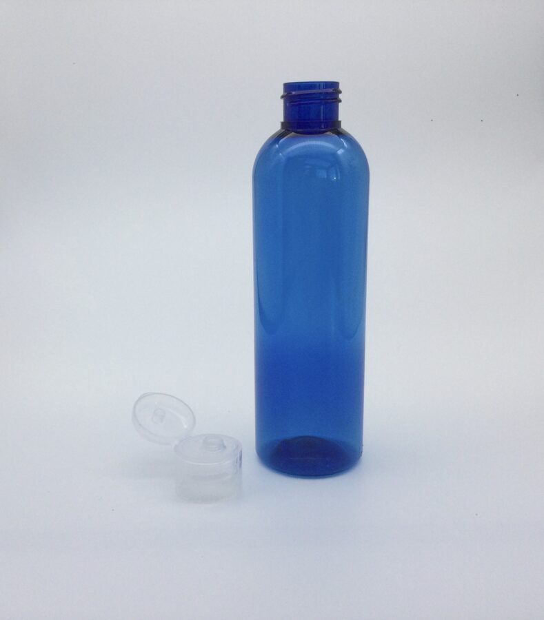 Plastmasas pudelīte 200 ml ar  vāciņu