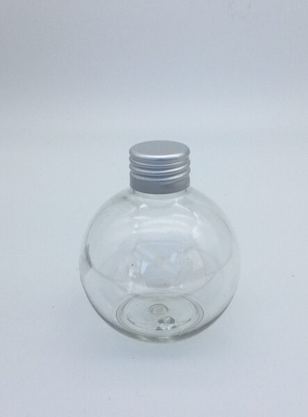Apaļa pudele 150 ml ar korķi